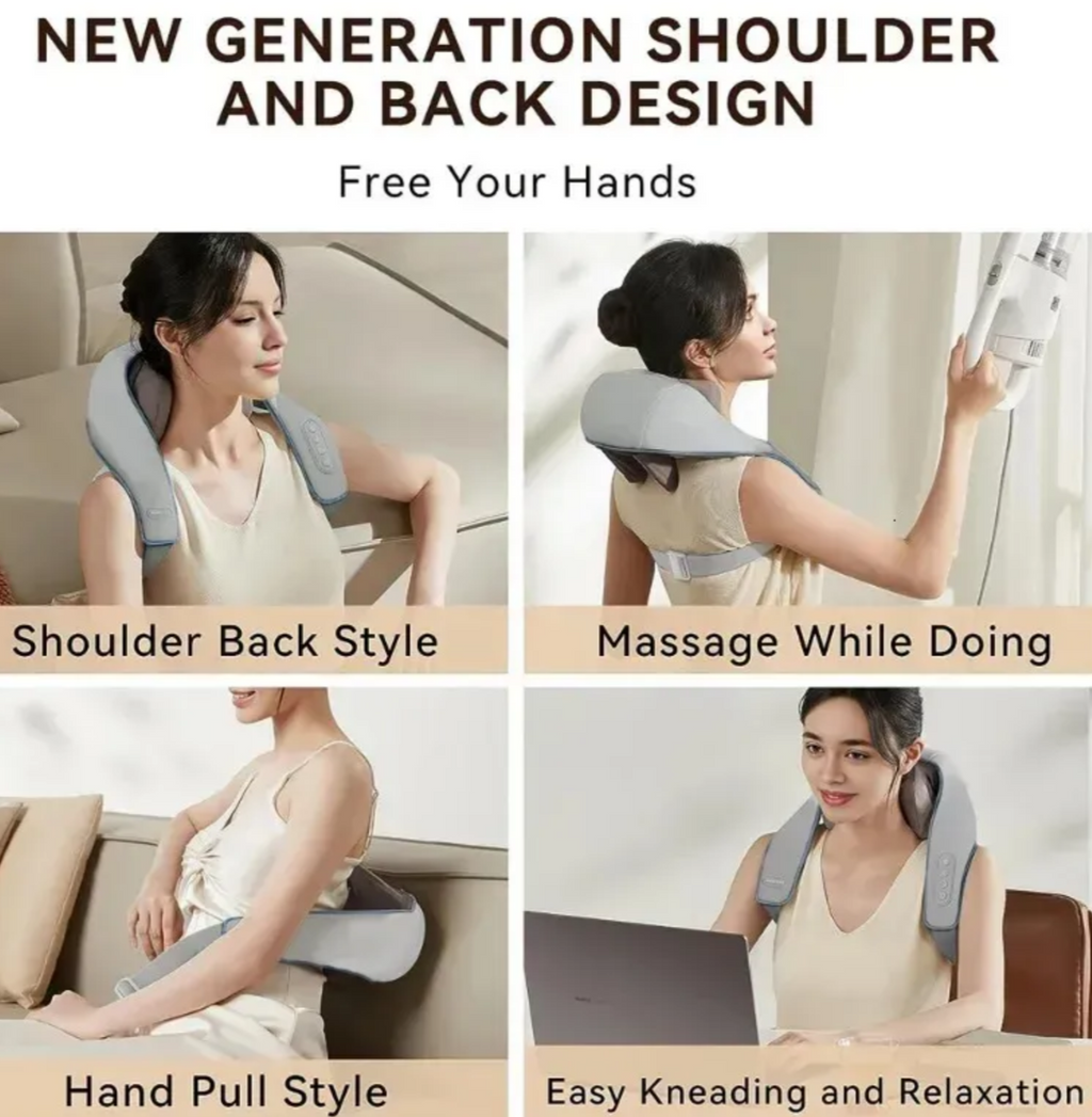 ICONIC Neck, Back & Shoulder Massager with Heat