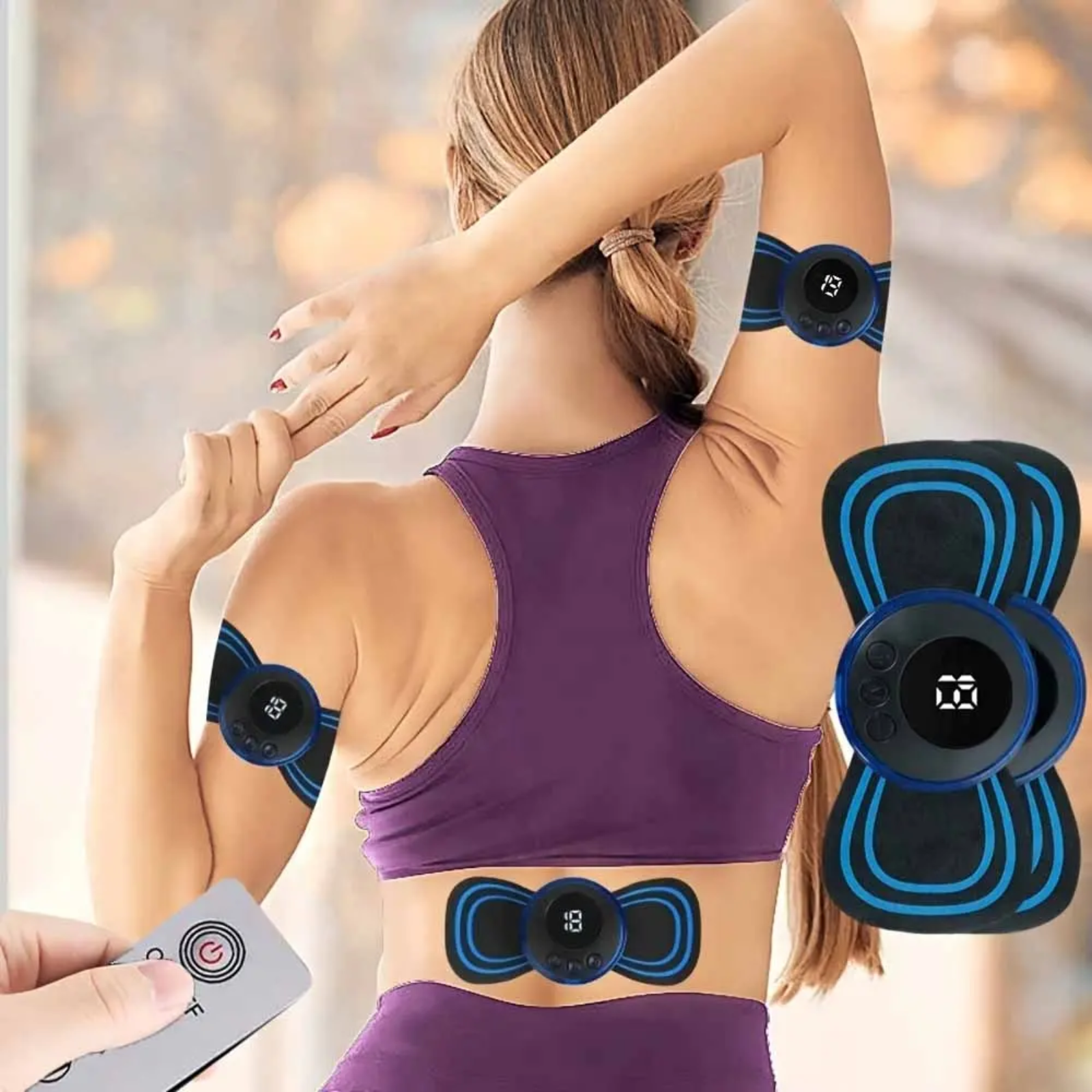 ICONIC ELECTRONIC PU-GEL PAD MASSAGER