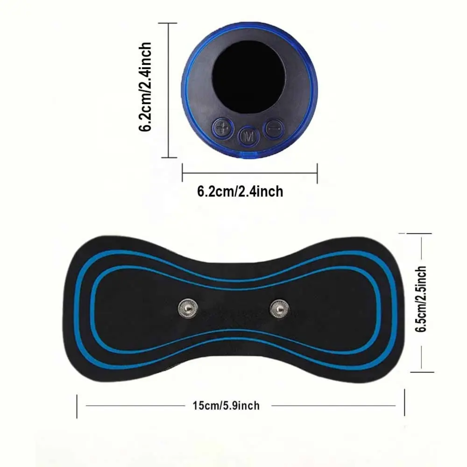 ICONIC ELECTRONIC PU-GEL PAD MASSAGER