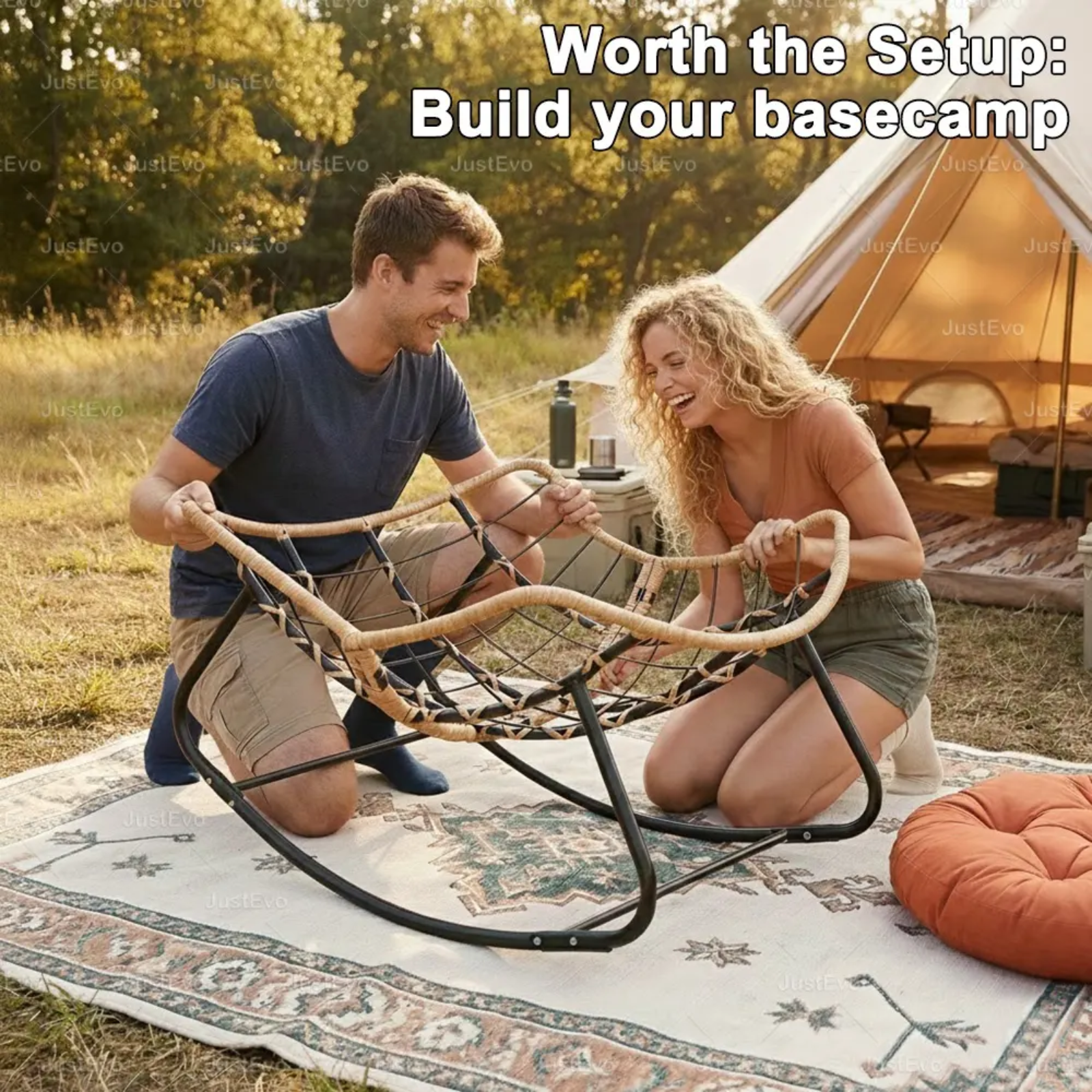 ICONIC ROCKING CHAIR AND LOUNGER