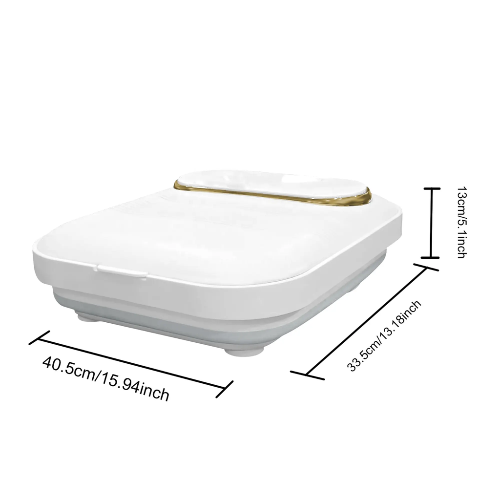 ICONIC FOOT SPA BUCKET WITH ROLLERS