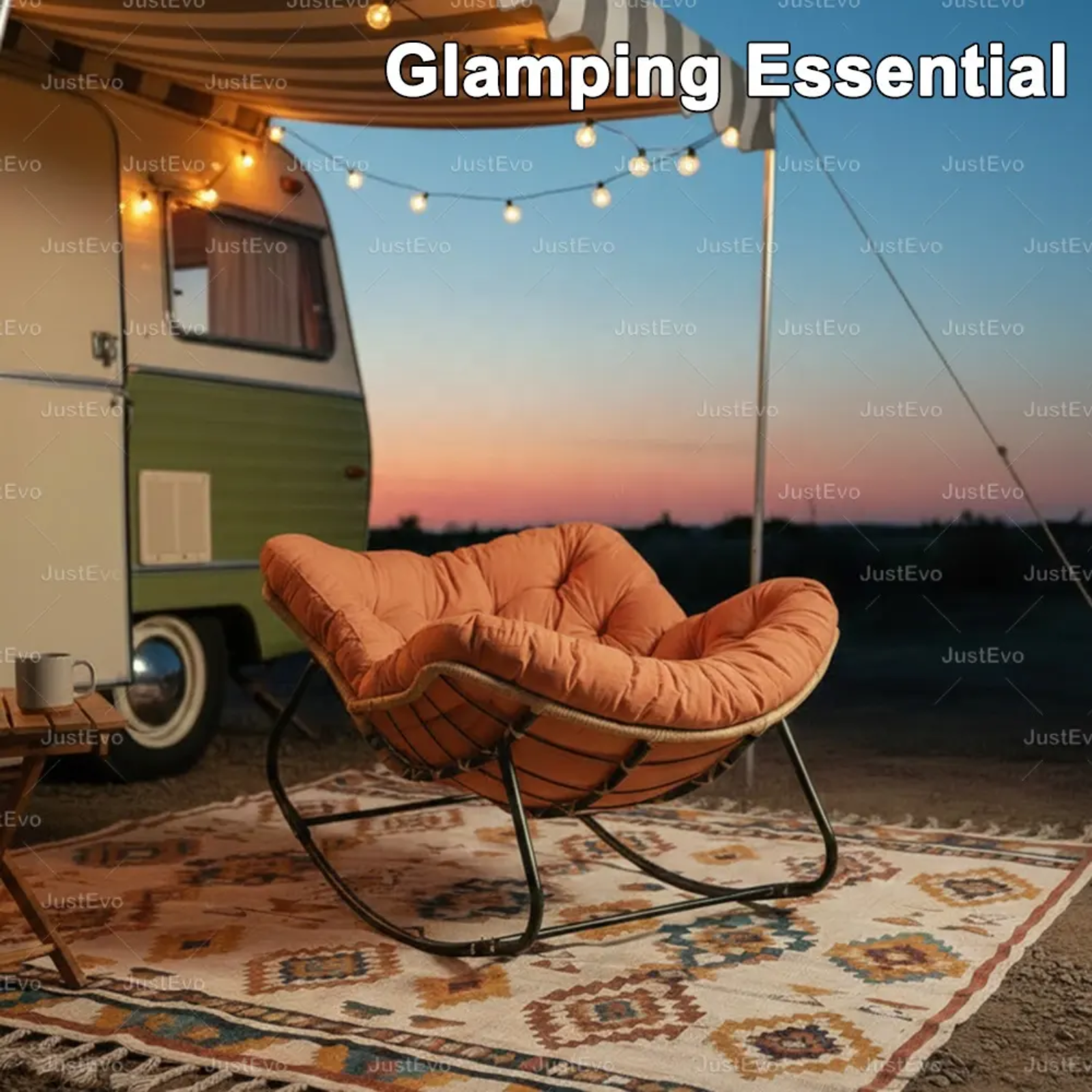 ICONIC ROCKING CHAIR AND LOUNGER