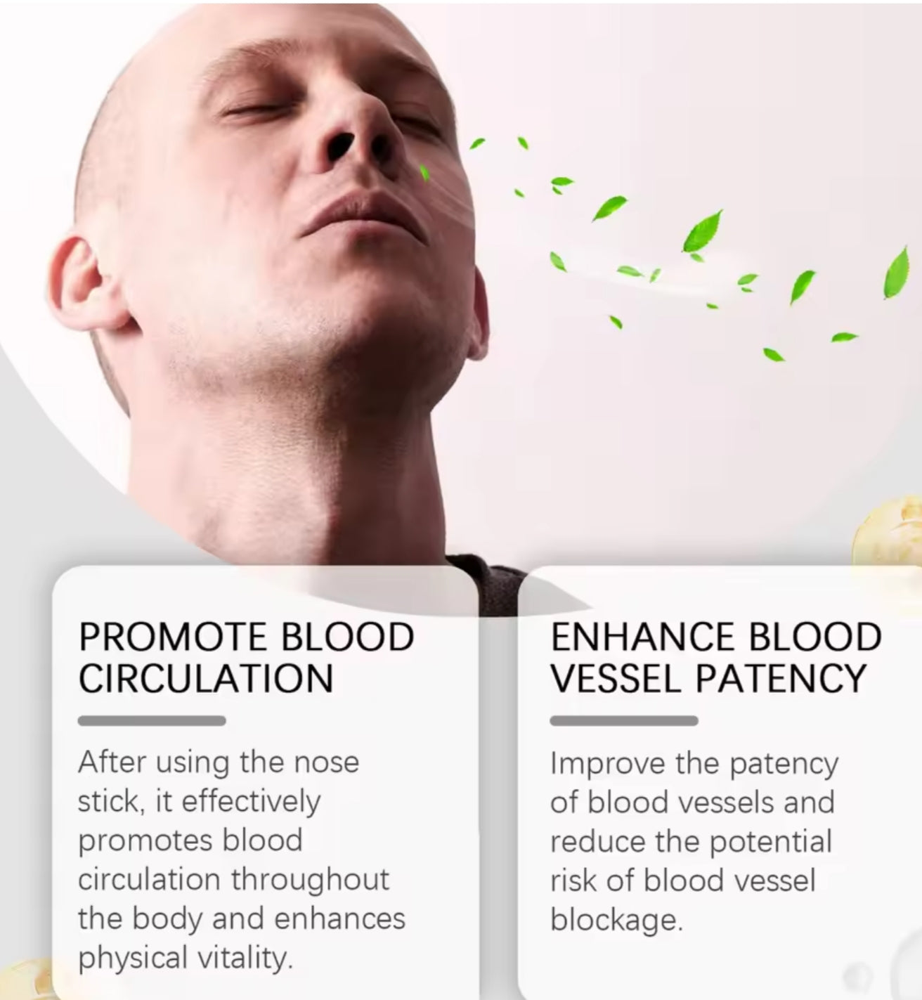 NASAL STICK FOR REFRESHING AND ENERGY