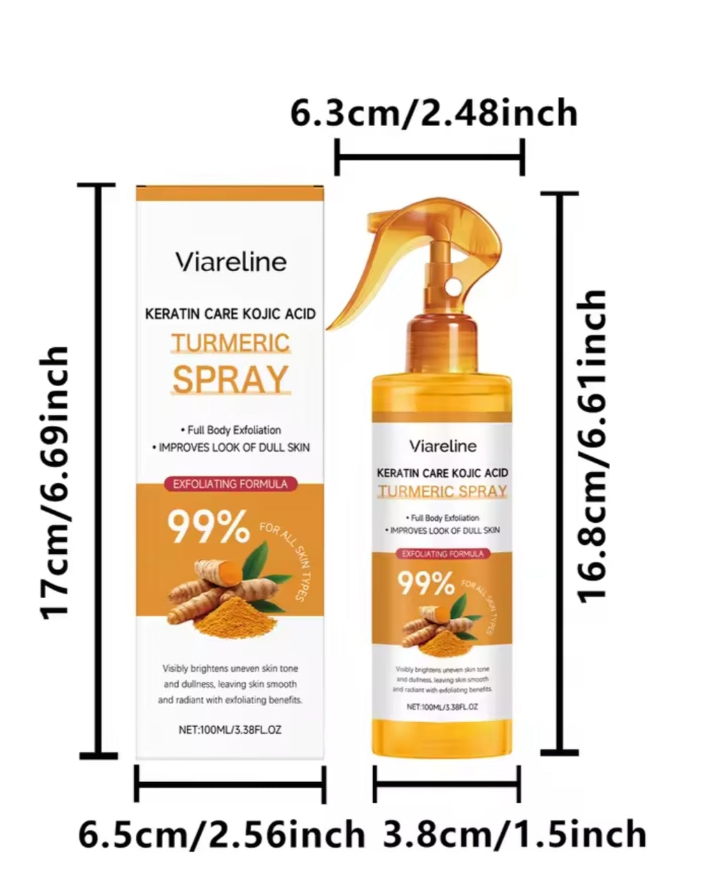 EXFOLIATING BRIGHTENING BODY PEEL SHOT